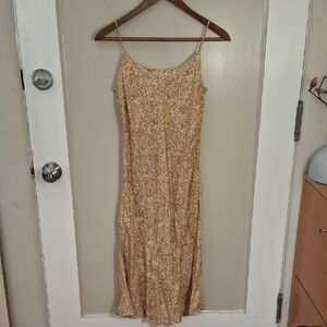 J Crew Petite Floral Spaghetti Strap Dress_1